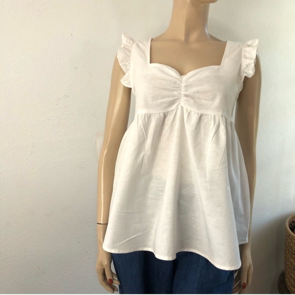 POL blouse color:white size:S - Picture 9 of 16